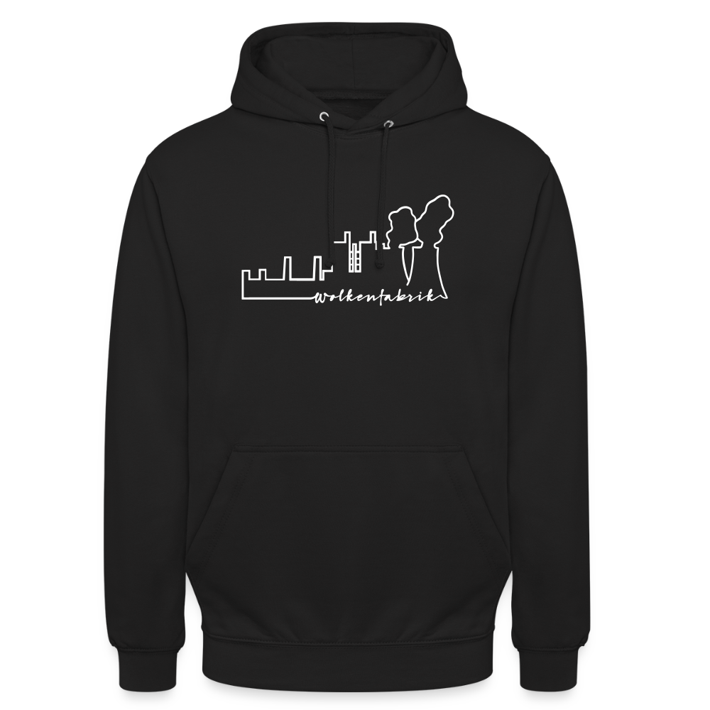 Hoodie I Wolkenfabrik I Fü allemoole - Schwarz