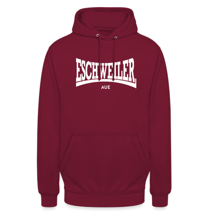 Statement-Hoodie | Aue | Fü allemoole - Bordeaux