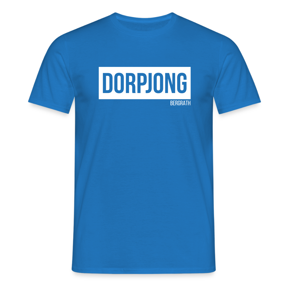 T-Shirt | Dorpjong Bergrath Klassik | Manns-Lüü - Royalblau