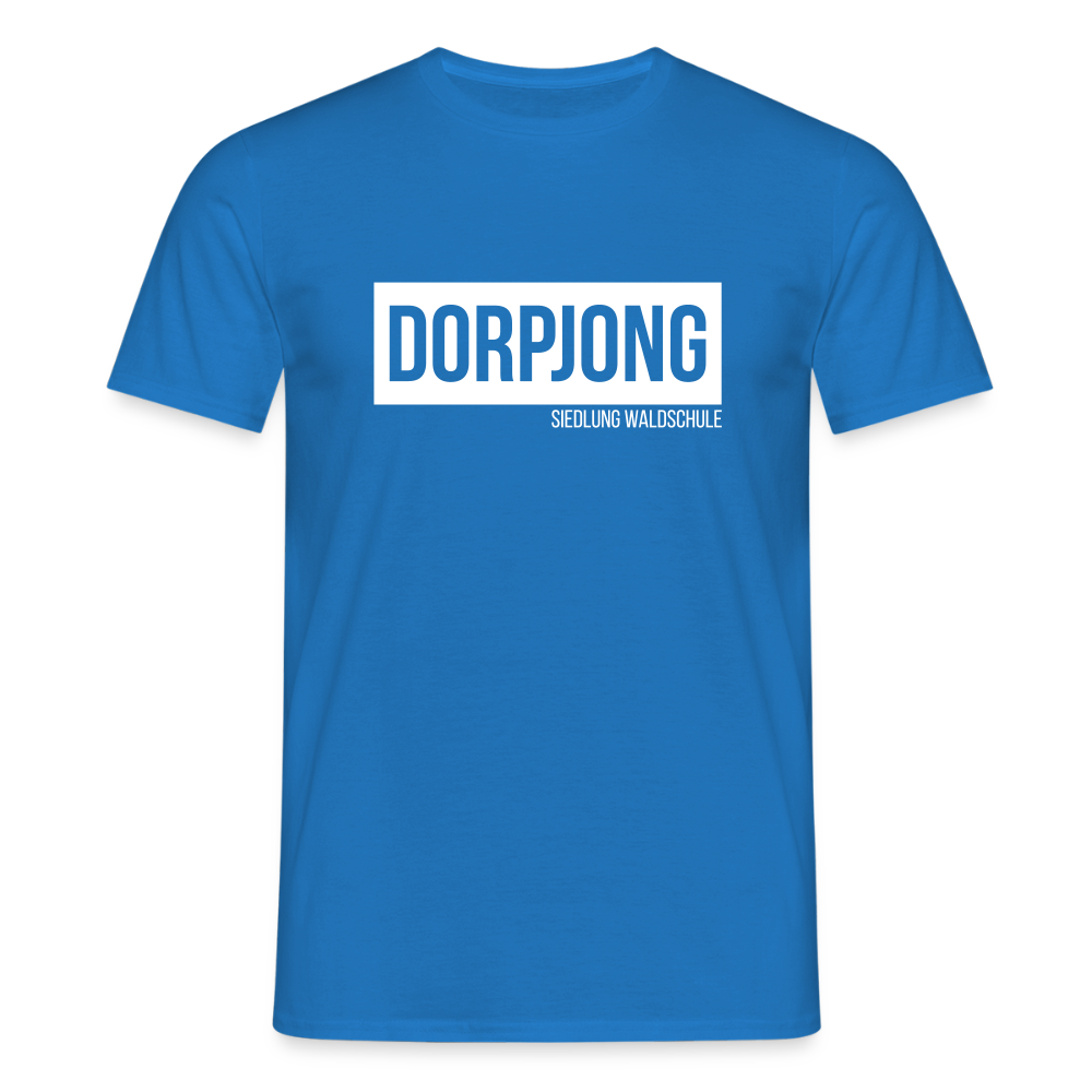 T-Shirt | Dorpjong Siedlung Waldschule Klassik | Manns-Lüü - Royalblau