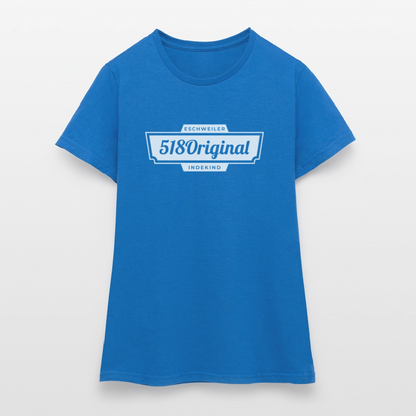 T-Shirt | 518Original | Mädsche - Royalblau