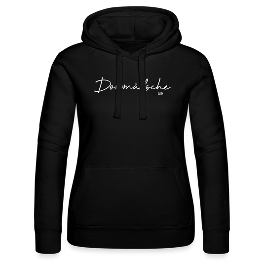 Hoodie | Dorpmädsche Aue Premium | Mädsche - Schwarz