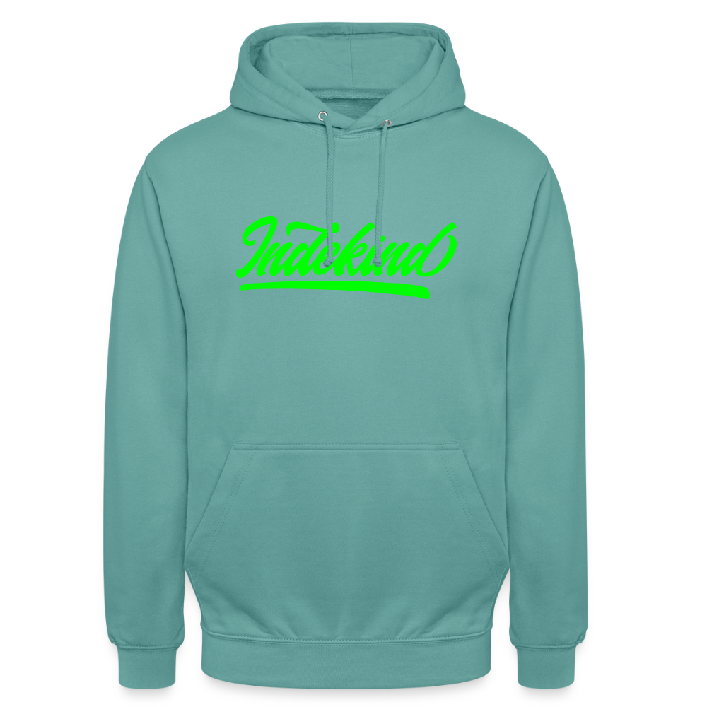 Hoodie | Indekind Neon Jröng Klassik | Fü allemoole - Pastelltürkis