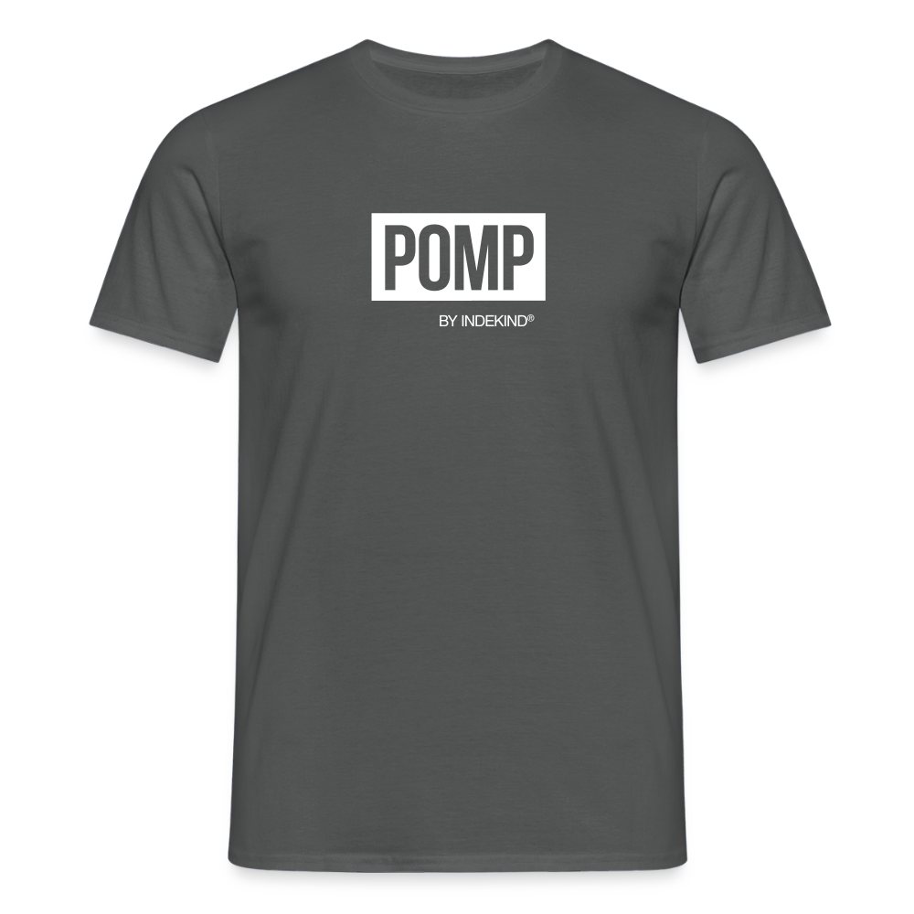 T-Shirt | Pomp Klassik | Manns-Lüü - Anthrazit