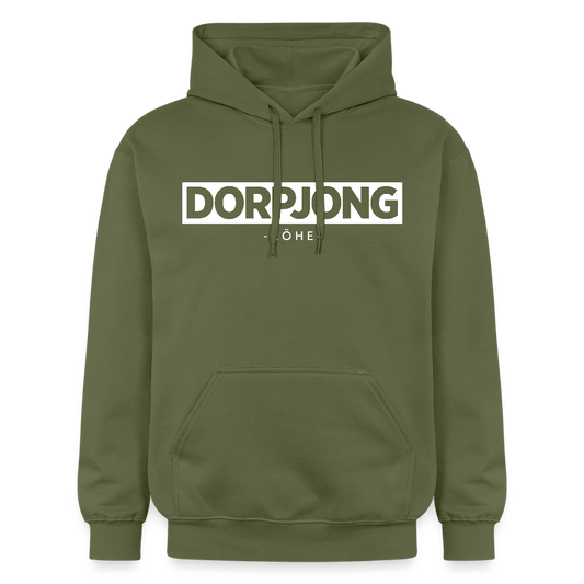 Hoodie | Dorpjong Röhe Premium | Manns-Lüü - Militärgrün
