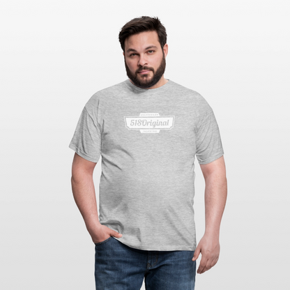 T-Shirt | 518Original | Manns-Lüü - Grau meliert