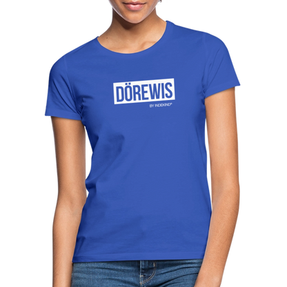 T-Shirt | Dörewis Klassik | Mädsche - Royalblau