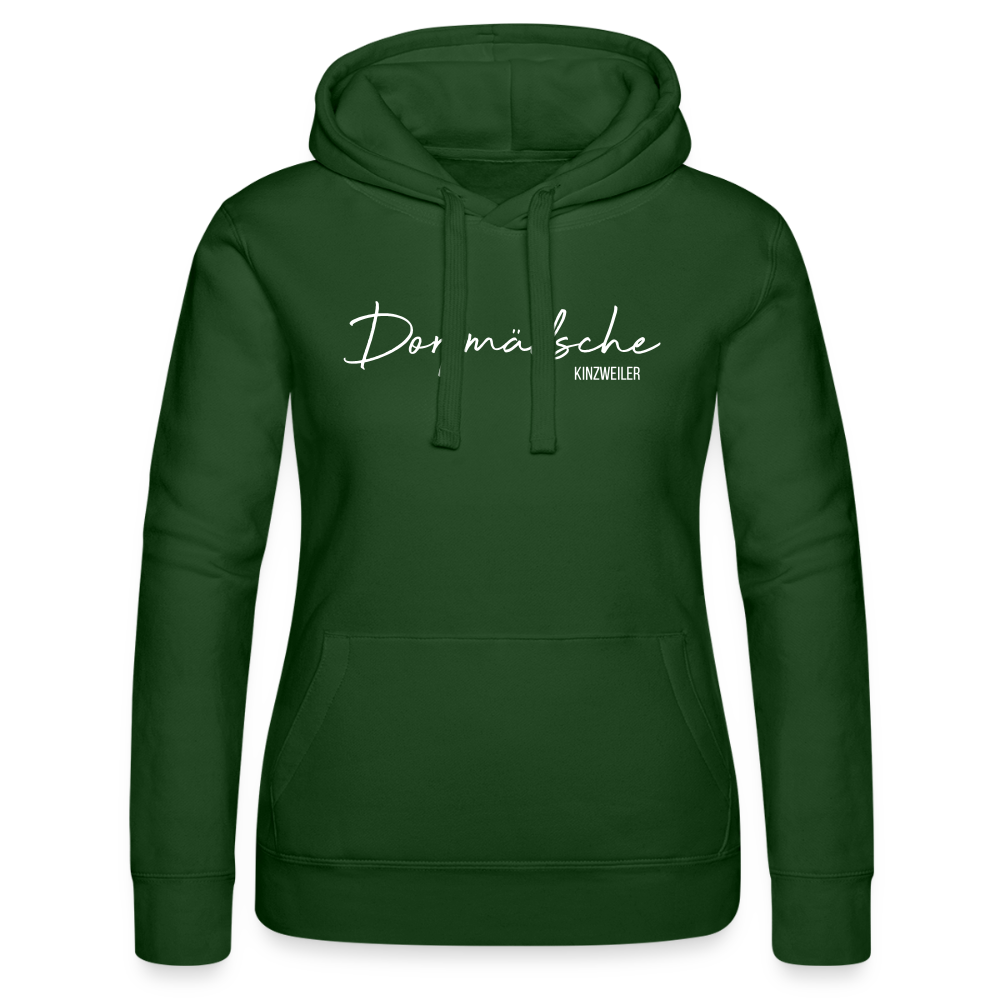 Hoodie | Dorpmädsche Kinzweiler Premium | Mädsche - Flaschengrün