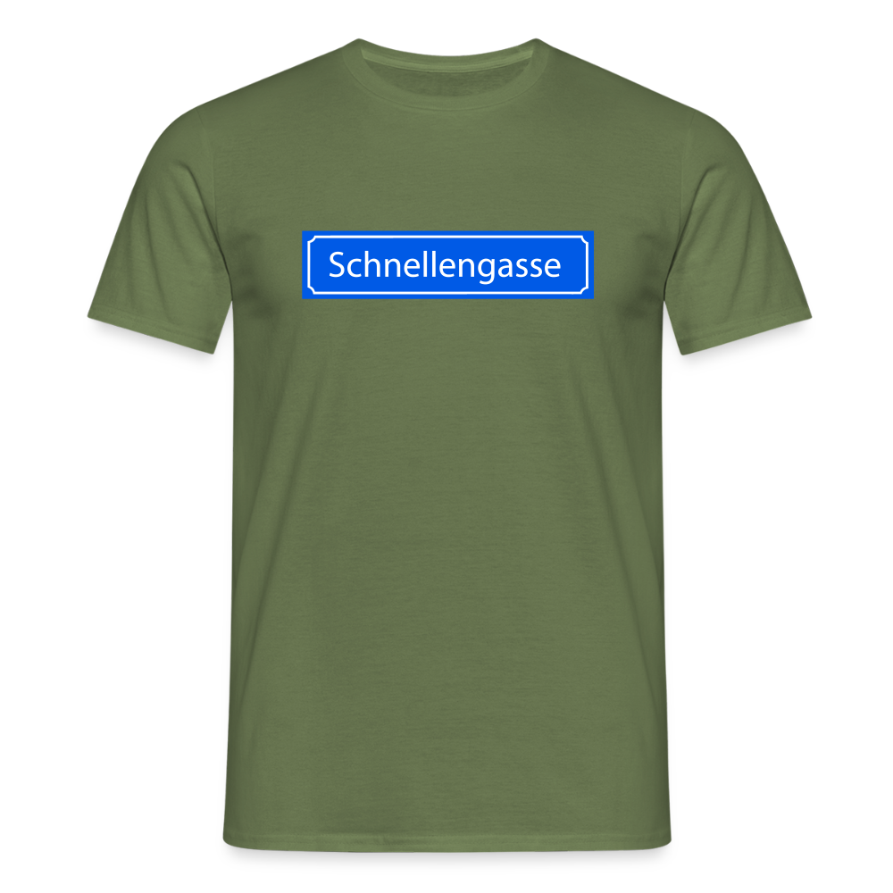 T-Shirt | Schnellengasse | Manns-Lüü - Militärgrün