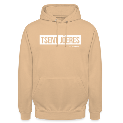 Hoodie | Tsent Jöeres Klassik | Fü allemoole - Pfirsich