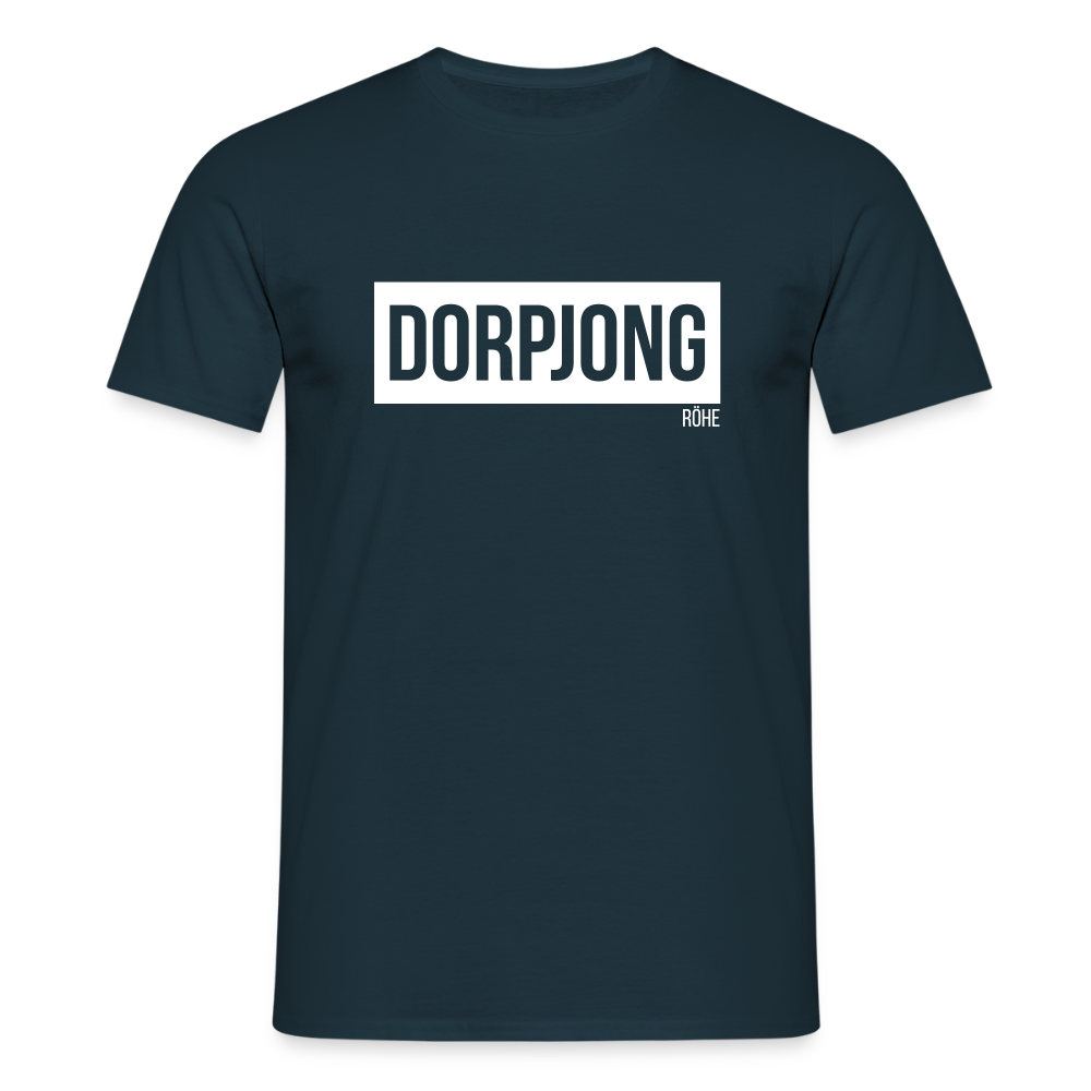T-Shirt | Dorpjong Röhe Klassik | Manns-Lüü - Navy