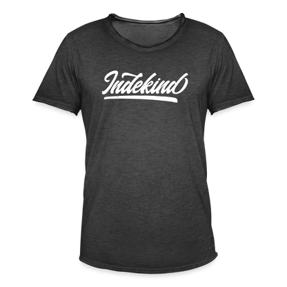 T-Shirt | Indekind Vintage | Manns-Lüü - Vintage Schwarz