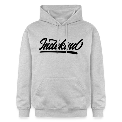 Hoodie | Indekind Premium | Manns-Lüü - Hellgrau meliert
