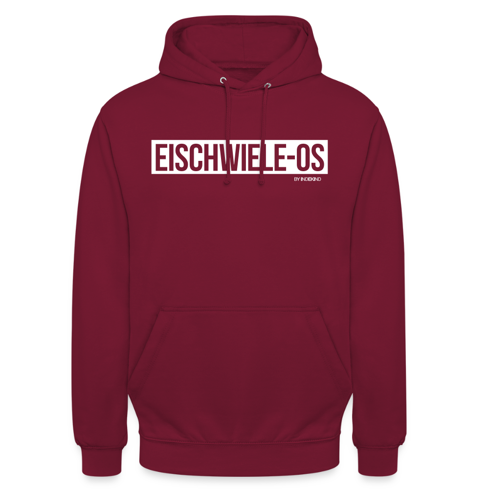 Hoodie | Eischwiele-Os Klassik | Fü allemoole - Bordeaux