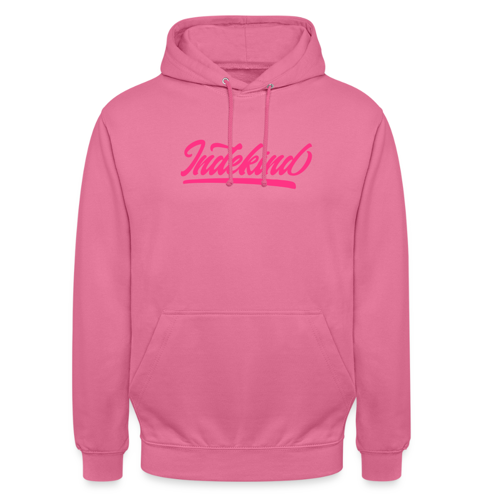 Hoodie | Indekind Neon Pink Klassik | Fü allemoole - Pink