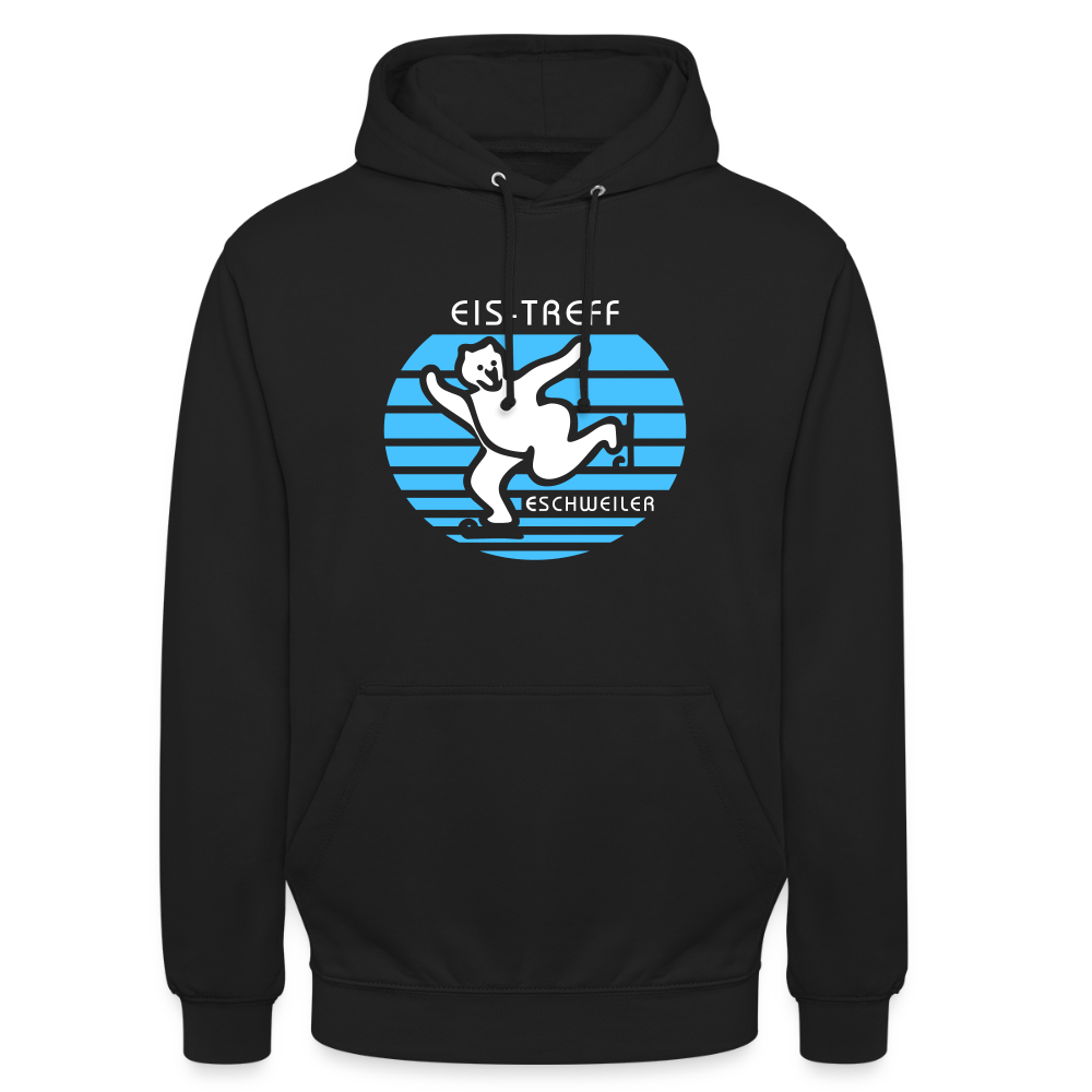 Hoodie | Eistreff | Fü allemoole - Schwarz