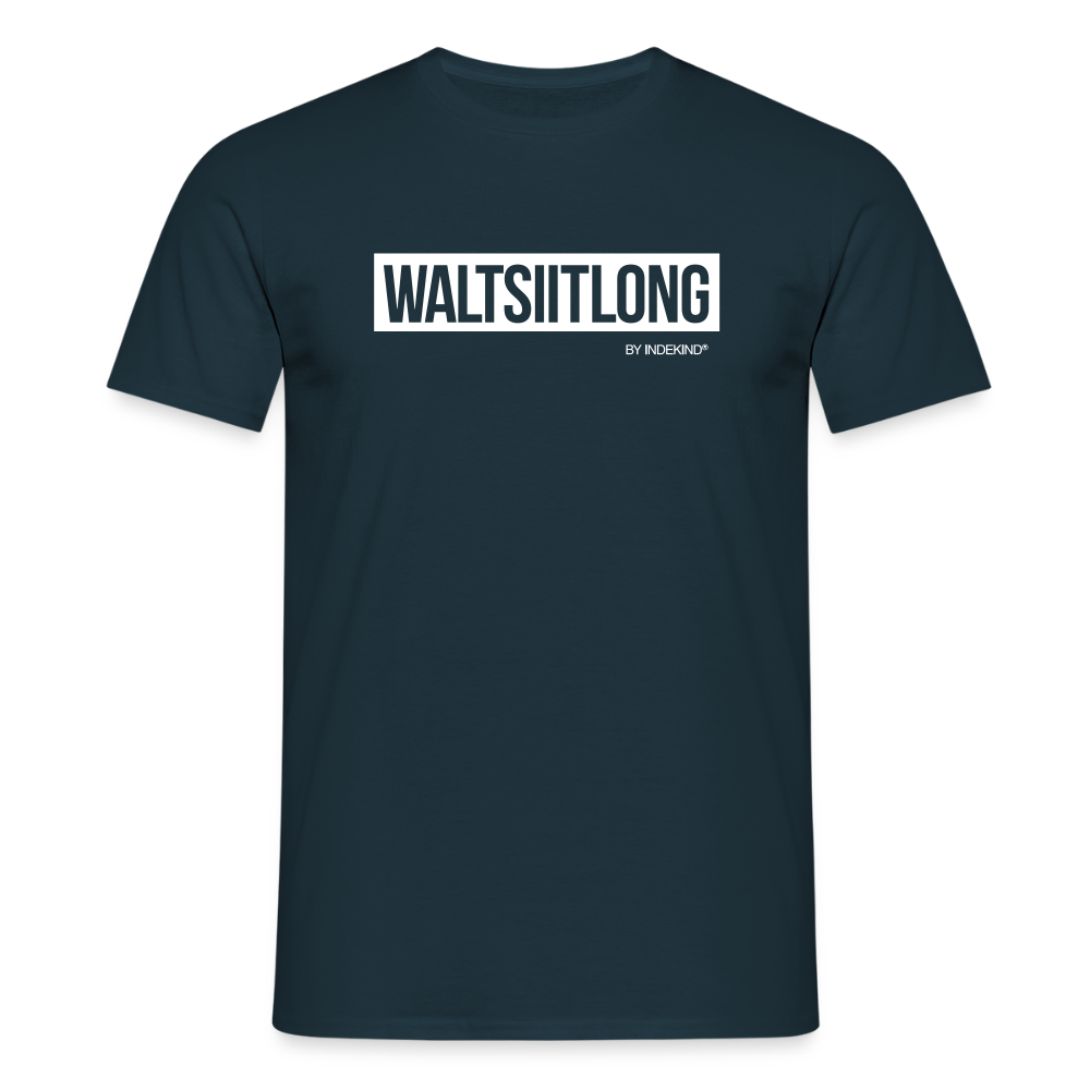 T-Shirt | Waltsiitlong Klassik | Manns-Lüü - Navy