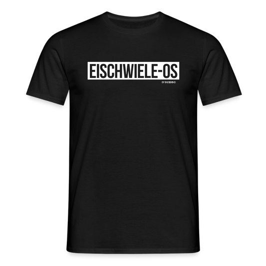 T-Shirt | Eischwiele-Os Klassik | Manns-Lüü - Schwarz