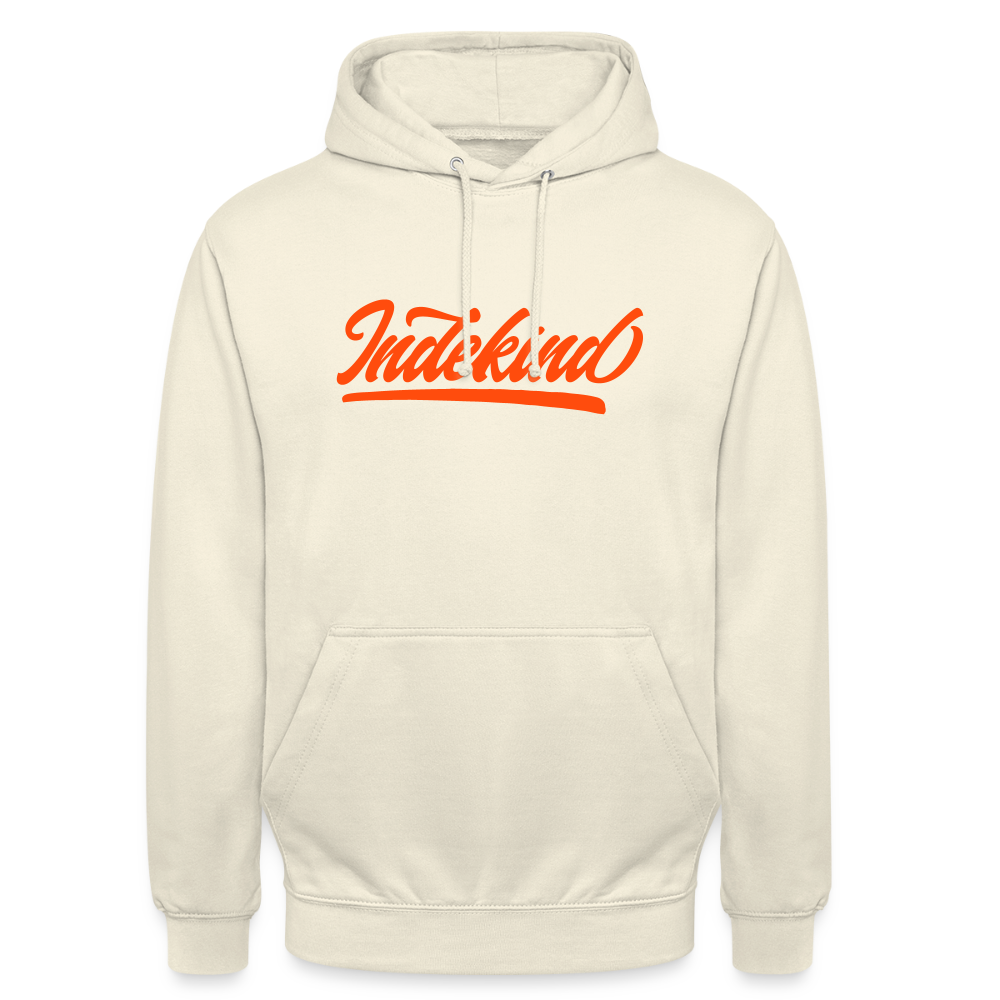 Hoodie | Indekind Neon Orange Klassik| Fü allemoole - Vanille-Milchshake