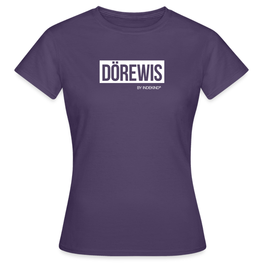 T-Shirt | Dörewis Klassik | Mädsche - Dunkellila