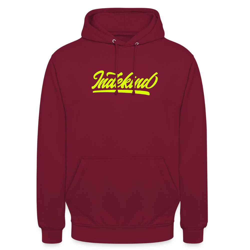 Hoodie | Indekind Neon Jael Klassik | Fü allemoole - Bordeaux