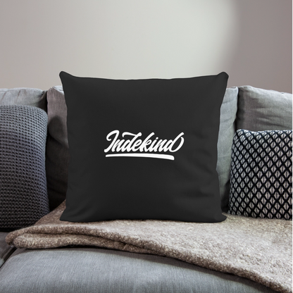 Sofakissen mit Füllung | Indekind Klassik | 44 x 44 cm - Schwarz