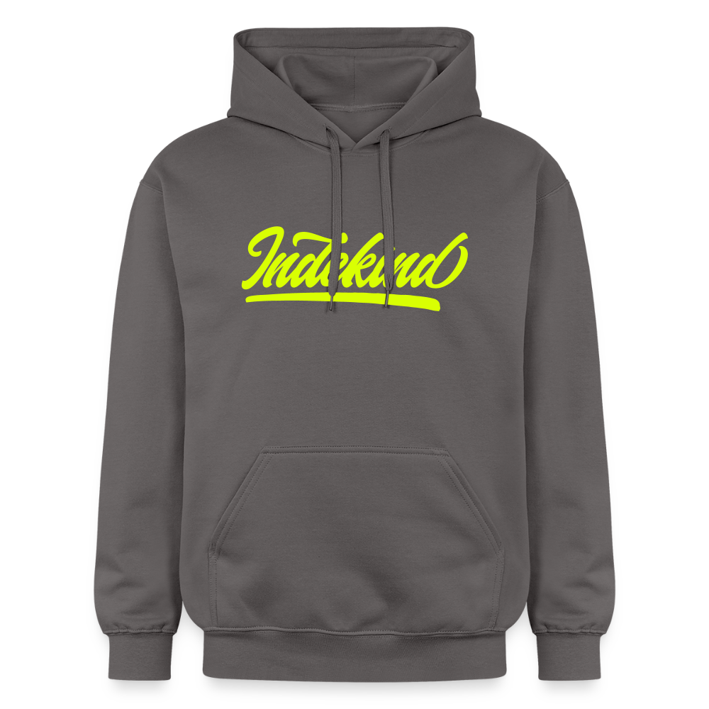 Hoodie | 5180 Skyline | Neon Jael | Fü allemoole - Dunkelgrau