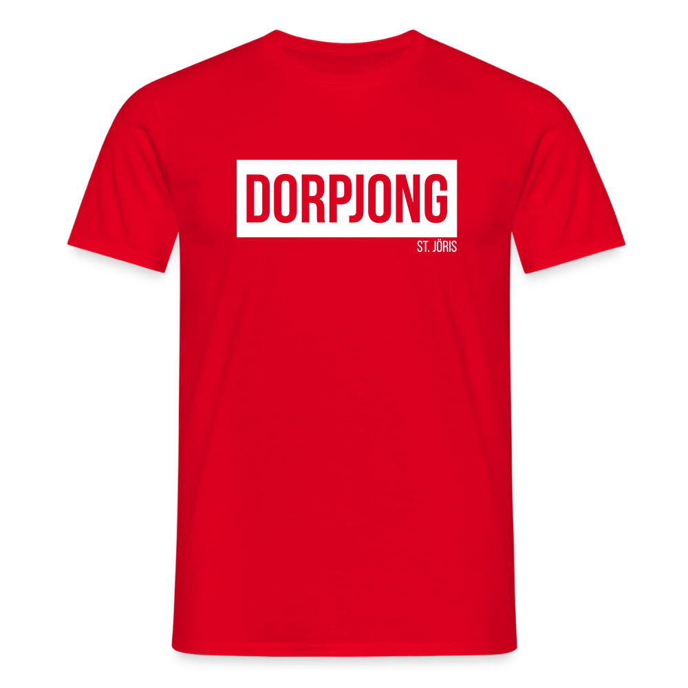 T-Shirt | Dorpjong St.Jöris Klassik | Manns-Lüü - Rot