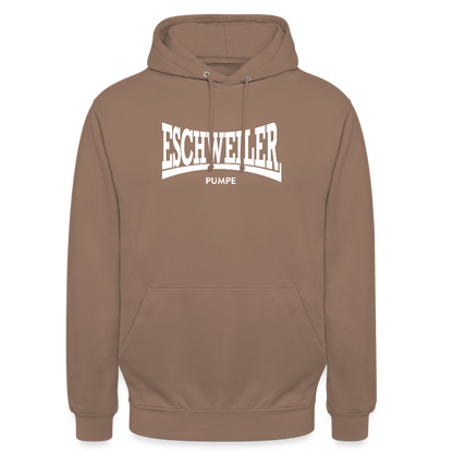 Statement-Hoodie | Pumpe | Fü allemoole - Mokka
