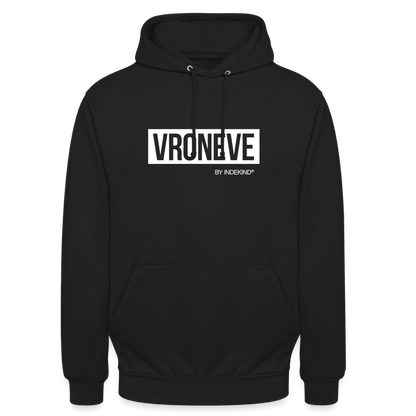 Hoodie | Vroneve Klassik | Fü allemoole - Schwarz