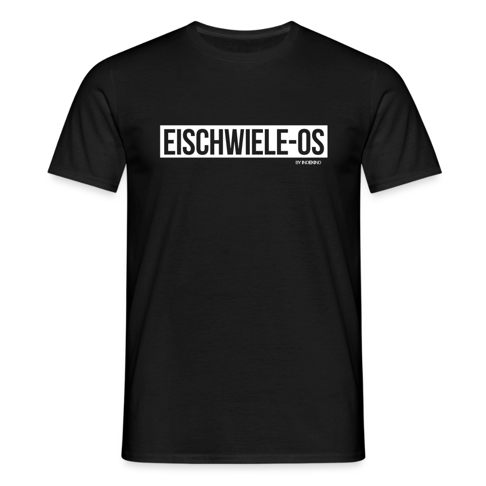 T-Shirt | Eischwiele-Os Klassik | Manns-Lüü - Schwarz