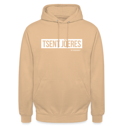 Hoodie | Tsent Jöeres Klassik | Fü allemoole - Pfirsich