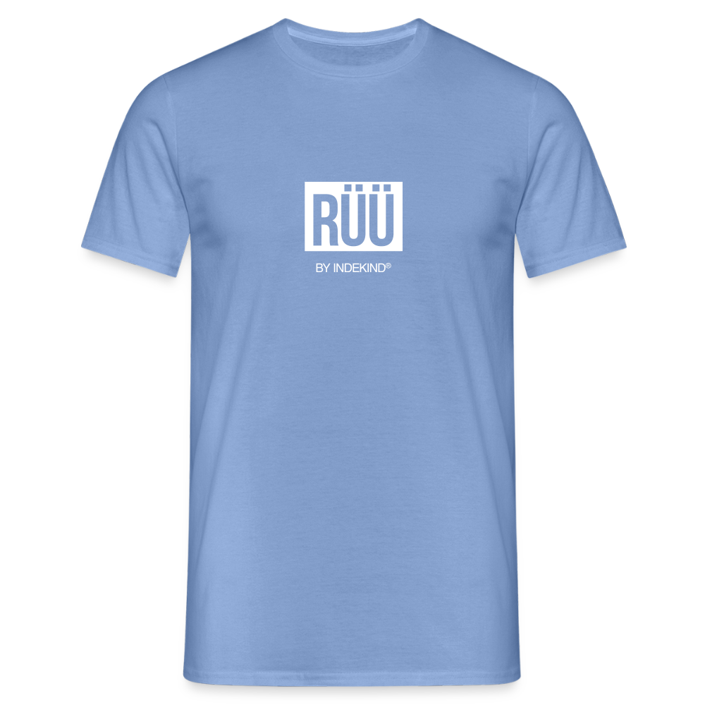 T-Shirt | Rüü Klassik | Manns-Lüü - carolina blue