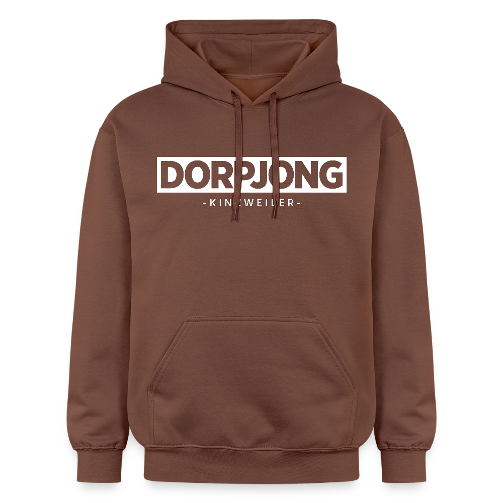 Hoodie | Dorpjong Kinzweiler Premium | Manns-Lüü - Kakao