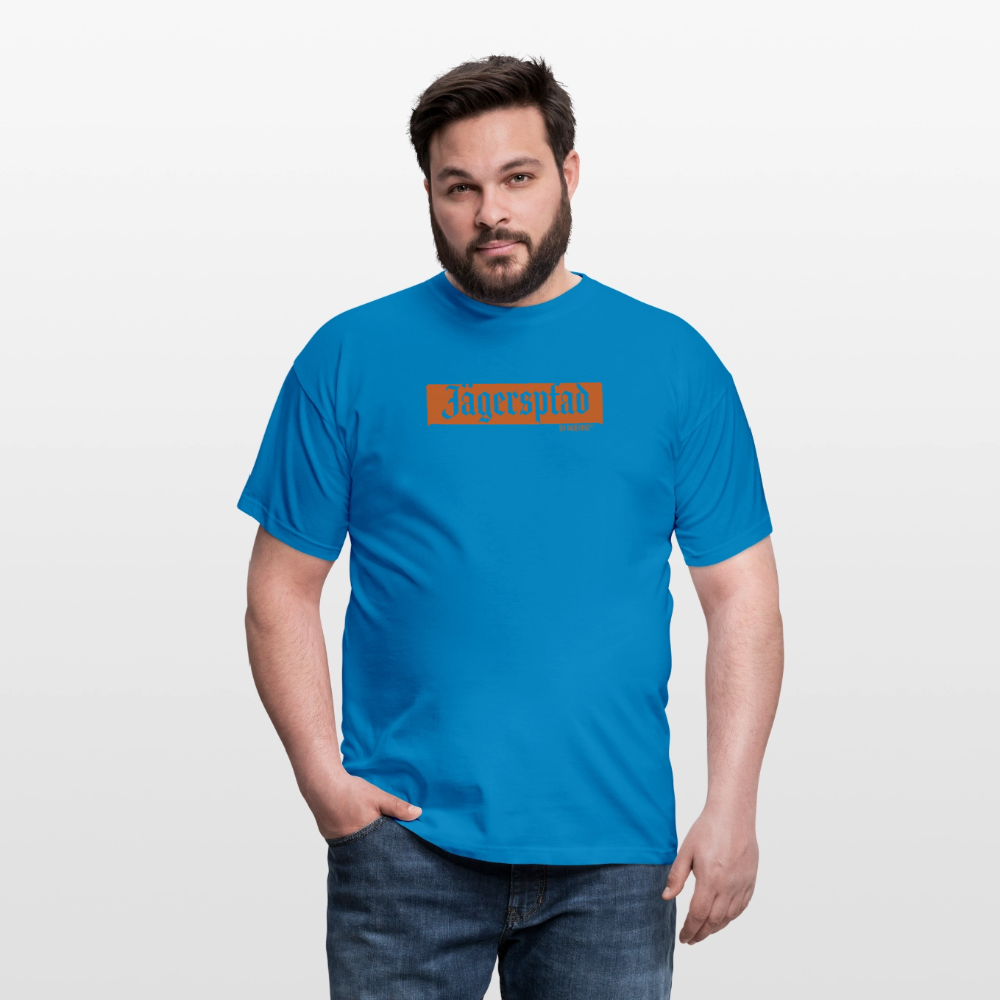 T-Shirt | Jägerspfad | Manns-Lüü - Royalblau