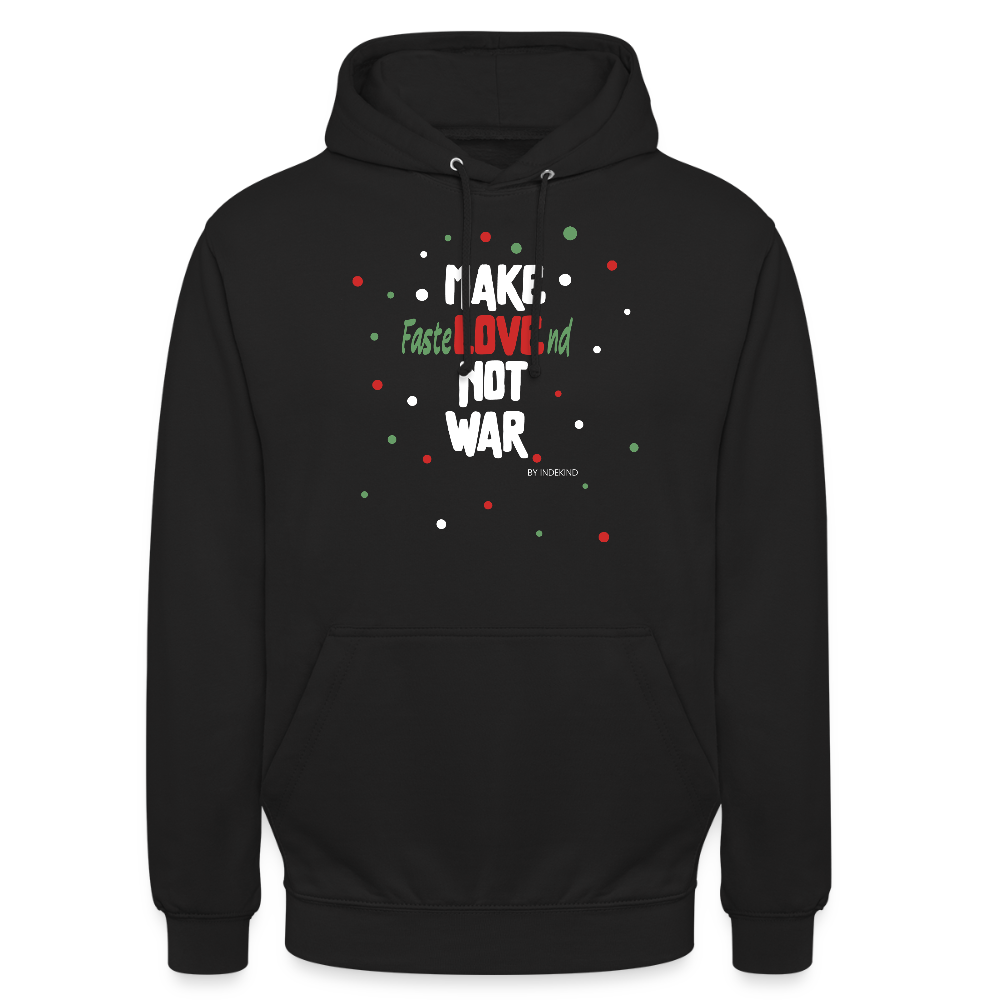 Hoodie | Fastelovend | Fü allemoole - Schwarz