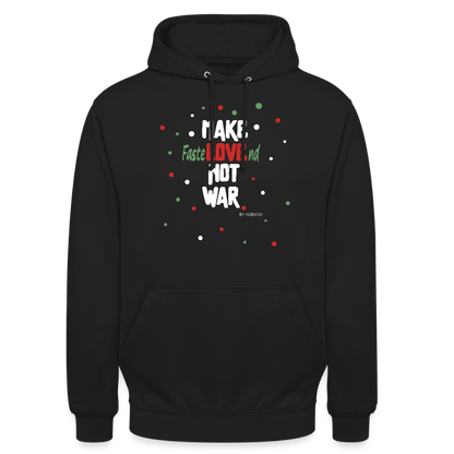 Hoodie | Fastelovend | Fü allemoole - Schwarz