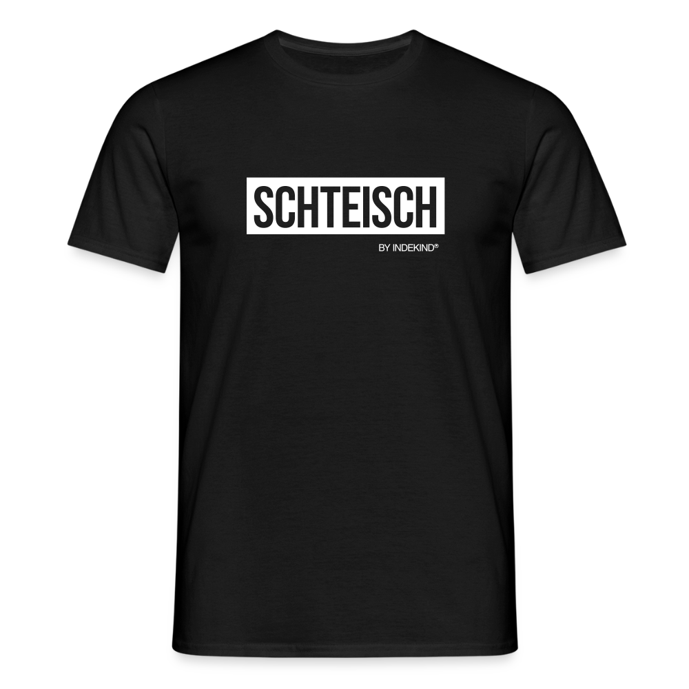 T-Shirt | Schteisch Klassik | Manns-Lüü - Schwarz