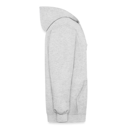 Zipper | Indekind Premium | Herz-Logo | Fü allemoole - Weiß meliert