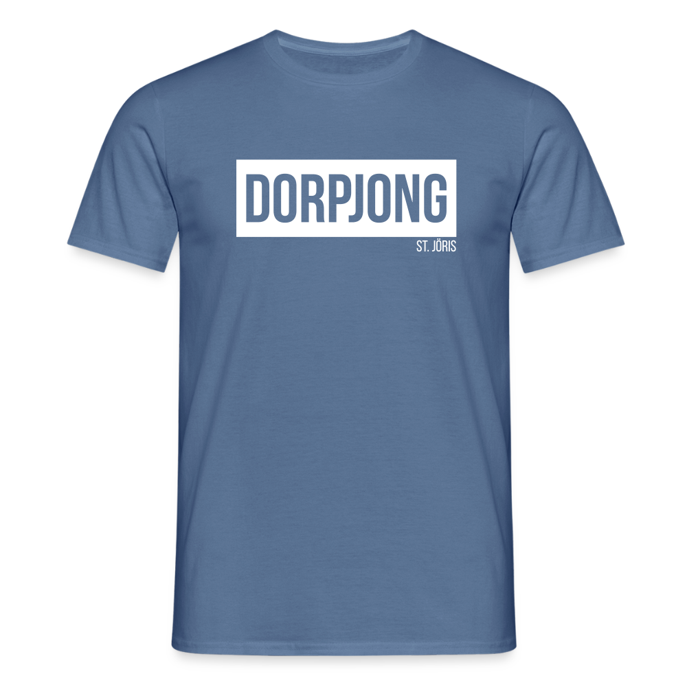 T-Shirt | Dorpjong St.Jöris Klassik | Manns-Lüü - Taubenblau 