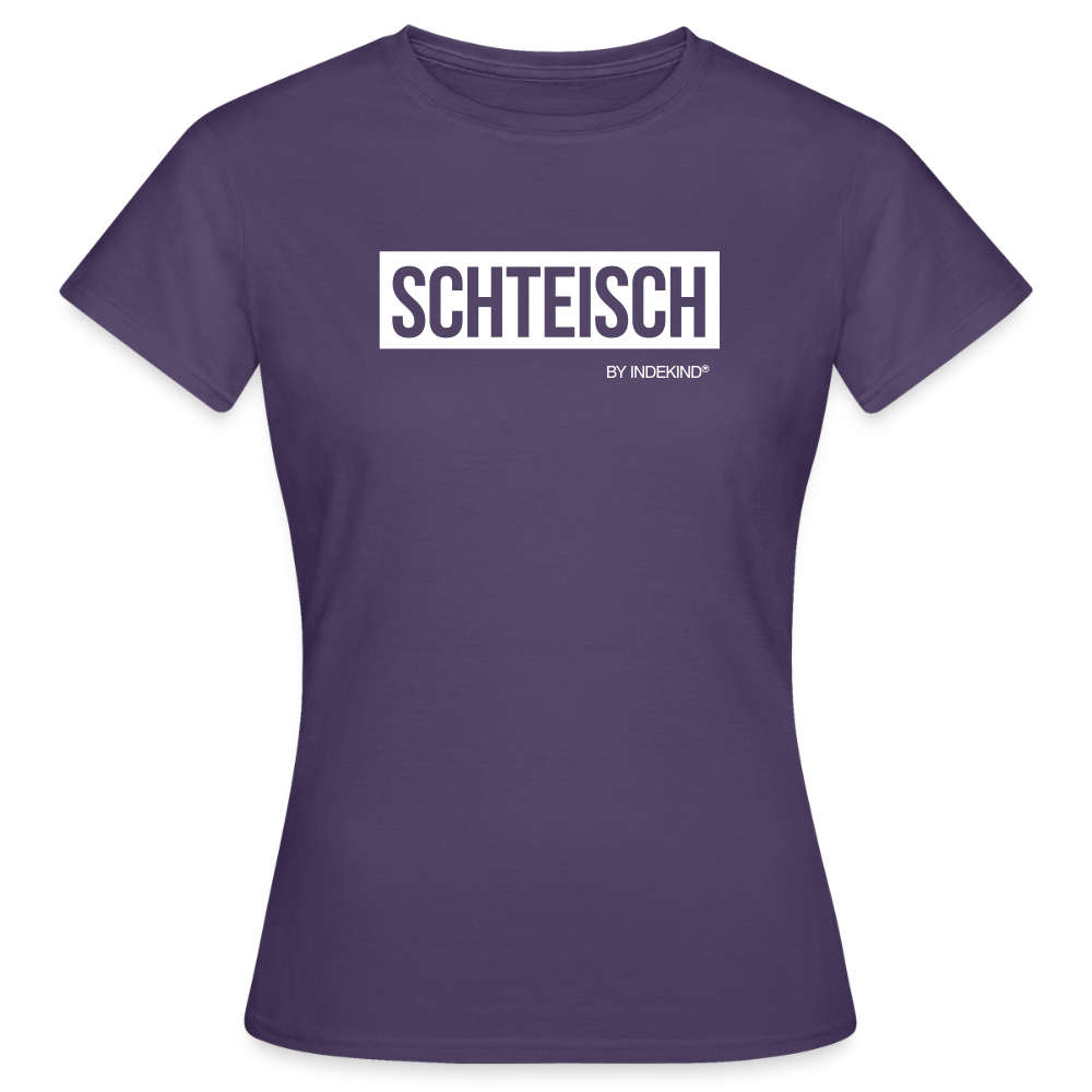 T-Shirt | Schteisch Klassik | Mädsche - Dunkellila