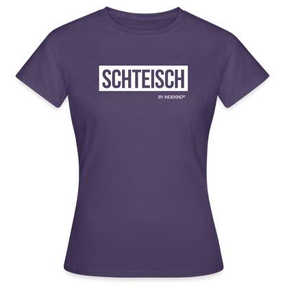 T-Shirt | Schteisch Klassik | Mädsche - Dunkellila