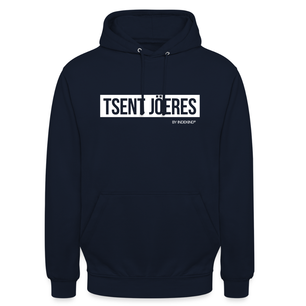 Hoodie | Tsent Jöeres Klassik | Fü allemoole - Navy