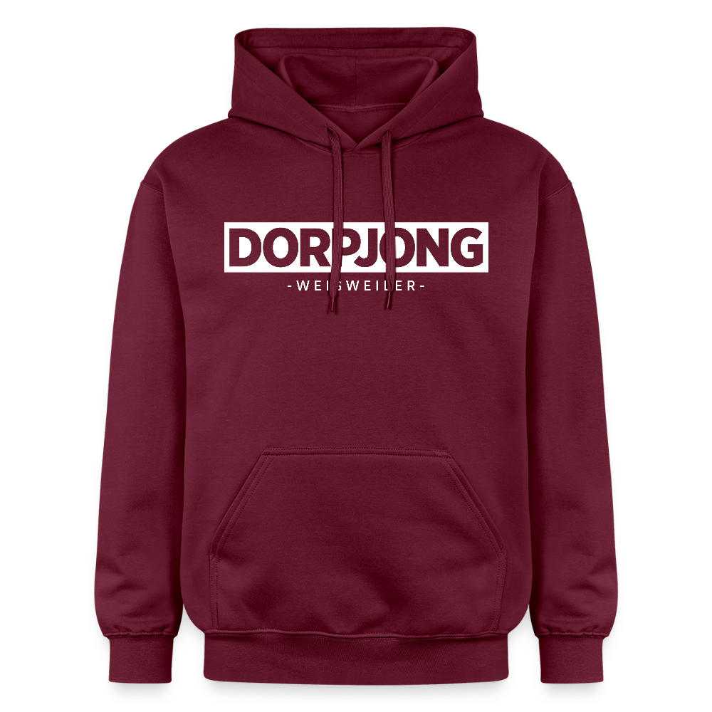 Hoodie | Dorpjong Weisweiler Premium | Manns-Lüü - Maroon