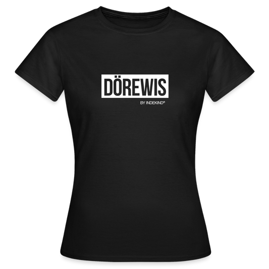 T-Shirt | Dörewis Klassik | Mädsche - Schwarz