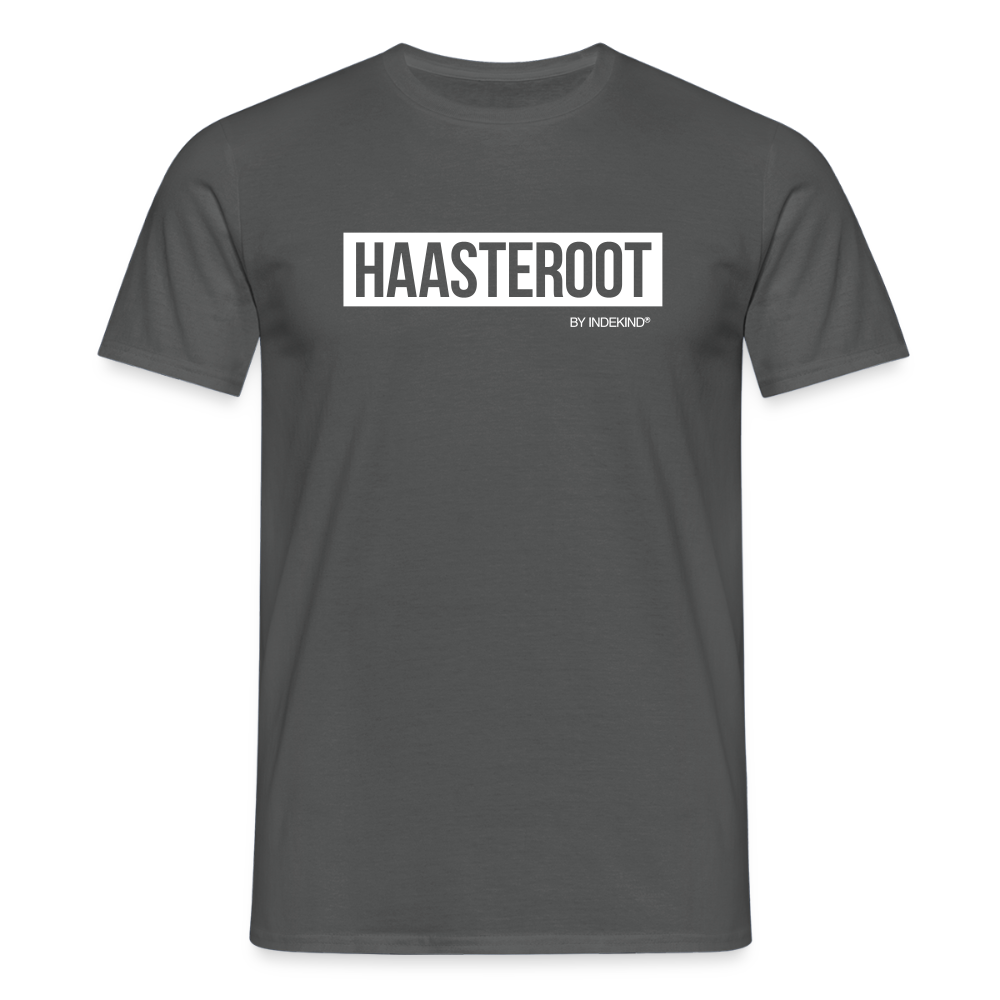 T-Shirt | Haasteroot Klassik | Manns-Lüü - Anthrazit