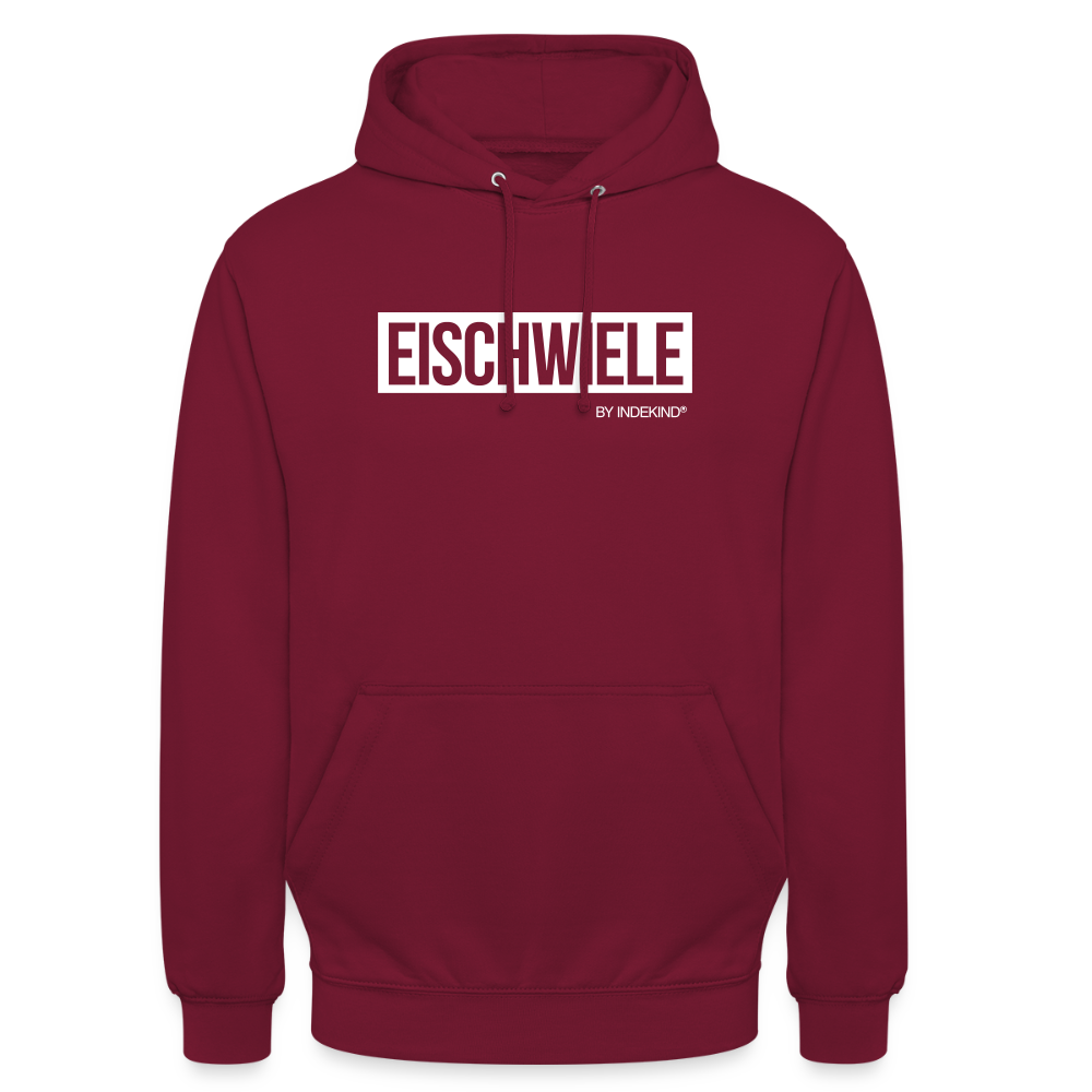 Hoodie | Eischwiele Klassik | Fü allemoole - Bordeaux