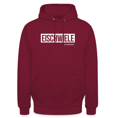 Hoodie | Eischwiele Klassik | Fü allemoole - Bordeaux