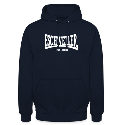 Statement-Hoodie | Neu-Lohn | Fü allemoole - Navy