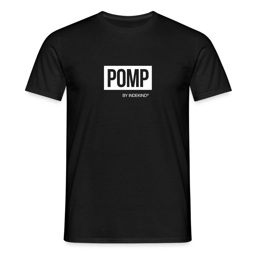 T-Shirt | Pomp Klassik | Manns-Lüü - Schwarz